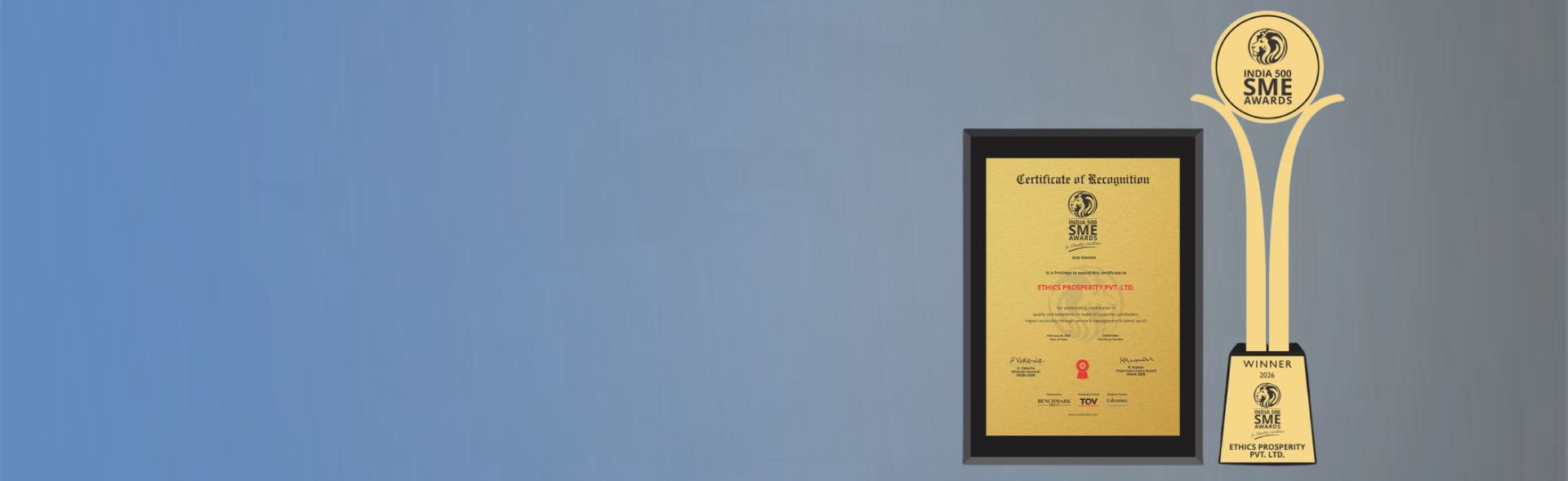 Excellence, innovation, recognition